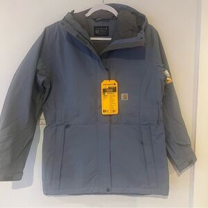 NEW Carhartt Storm Defender Winter Jacket Coat Women’s Small S Relaxed Fit